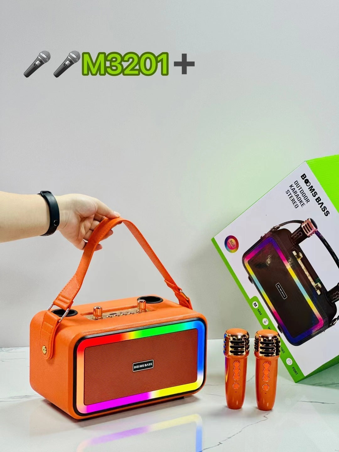 M3201 Portable Bluetooth Speaker M3201 Portable Bluetooth Speaker